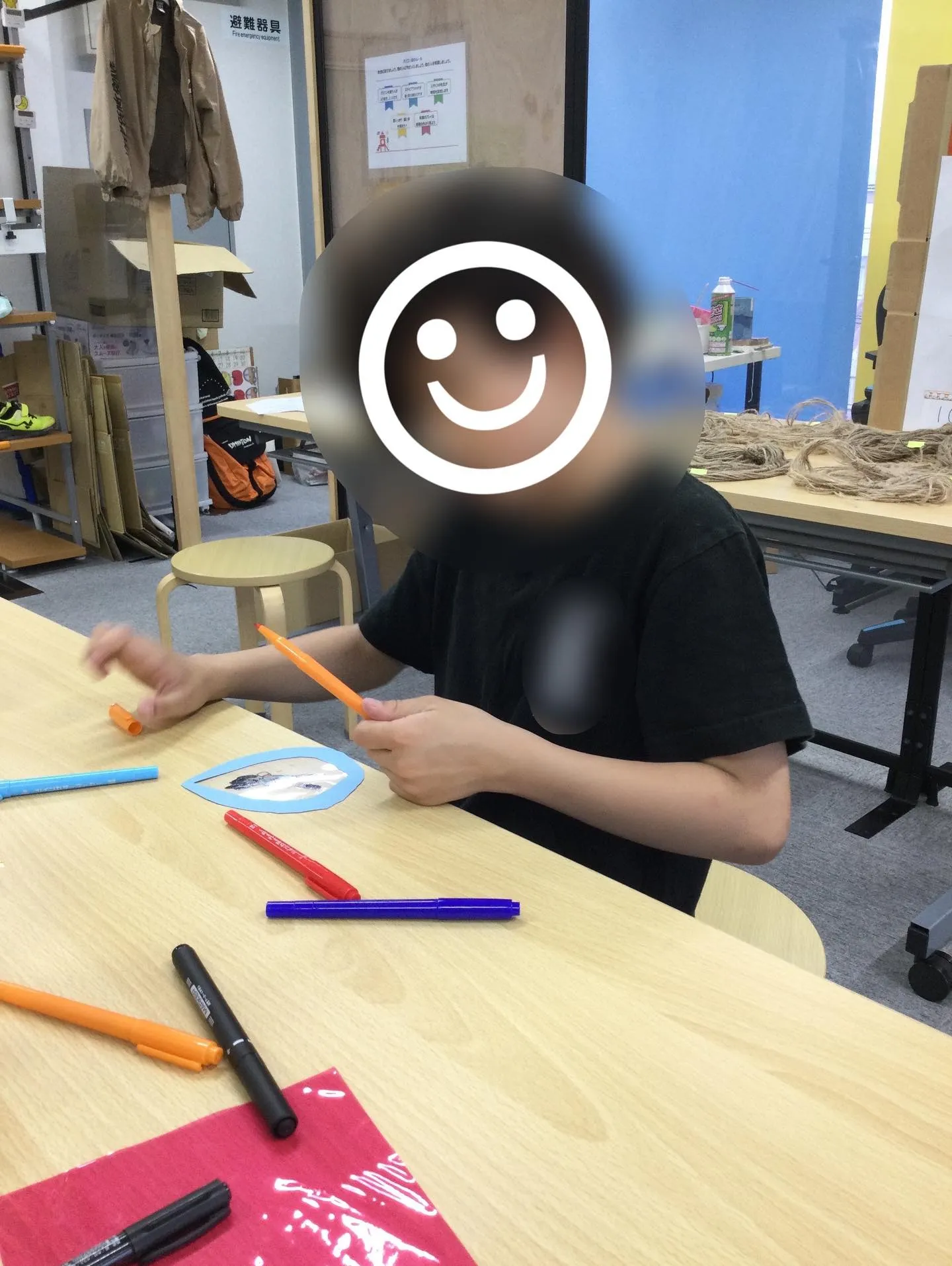 6月壁面製作💧雨のしずく☂️✨