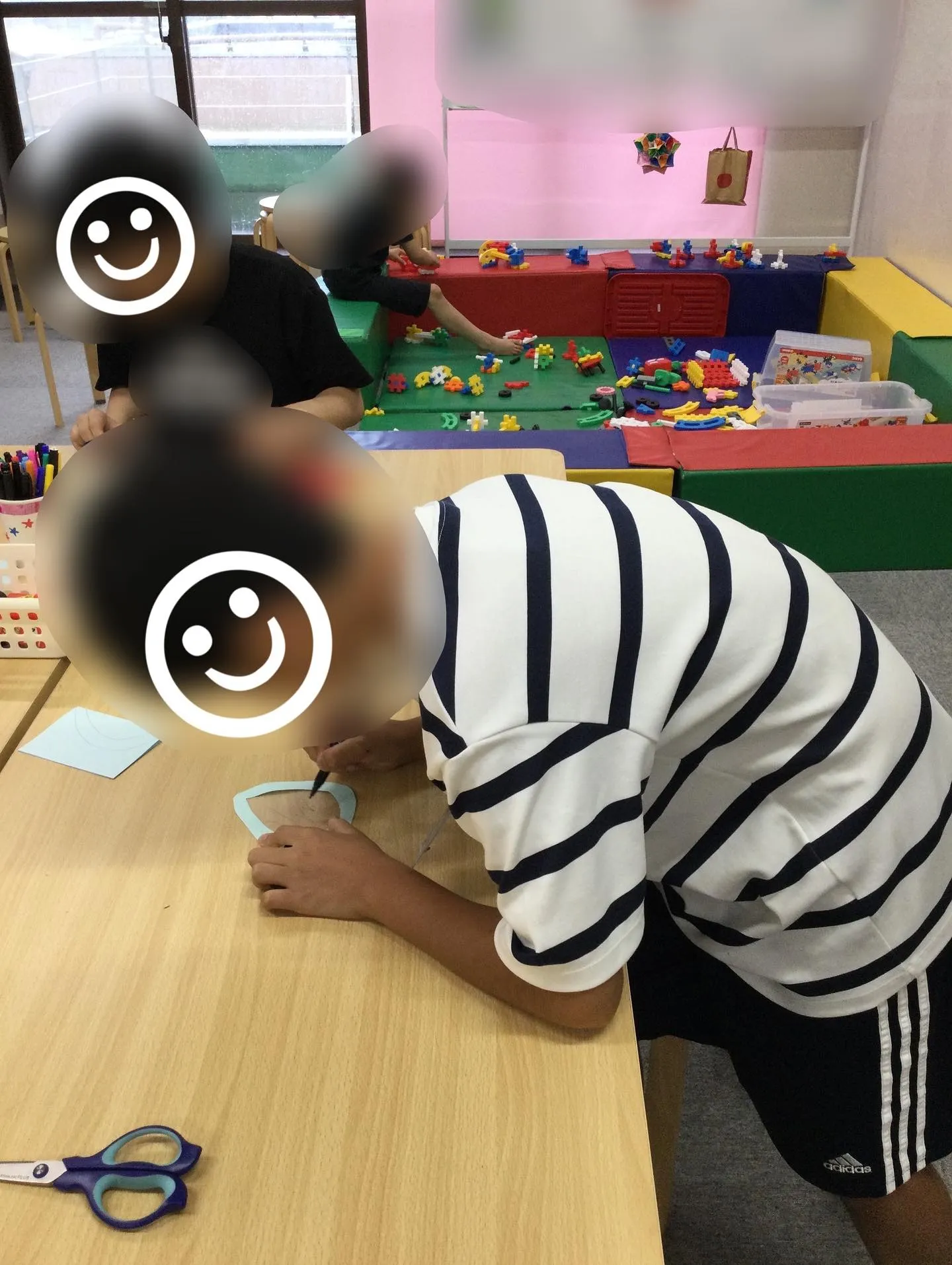 6月壁面製作💧雨のしずく☂️✨