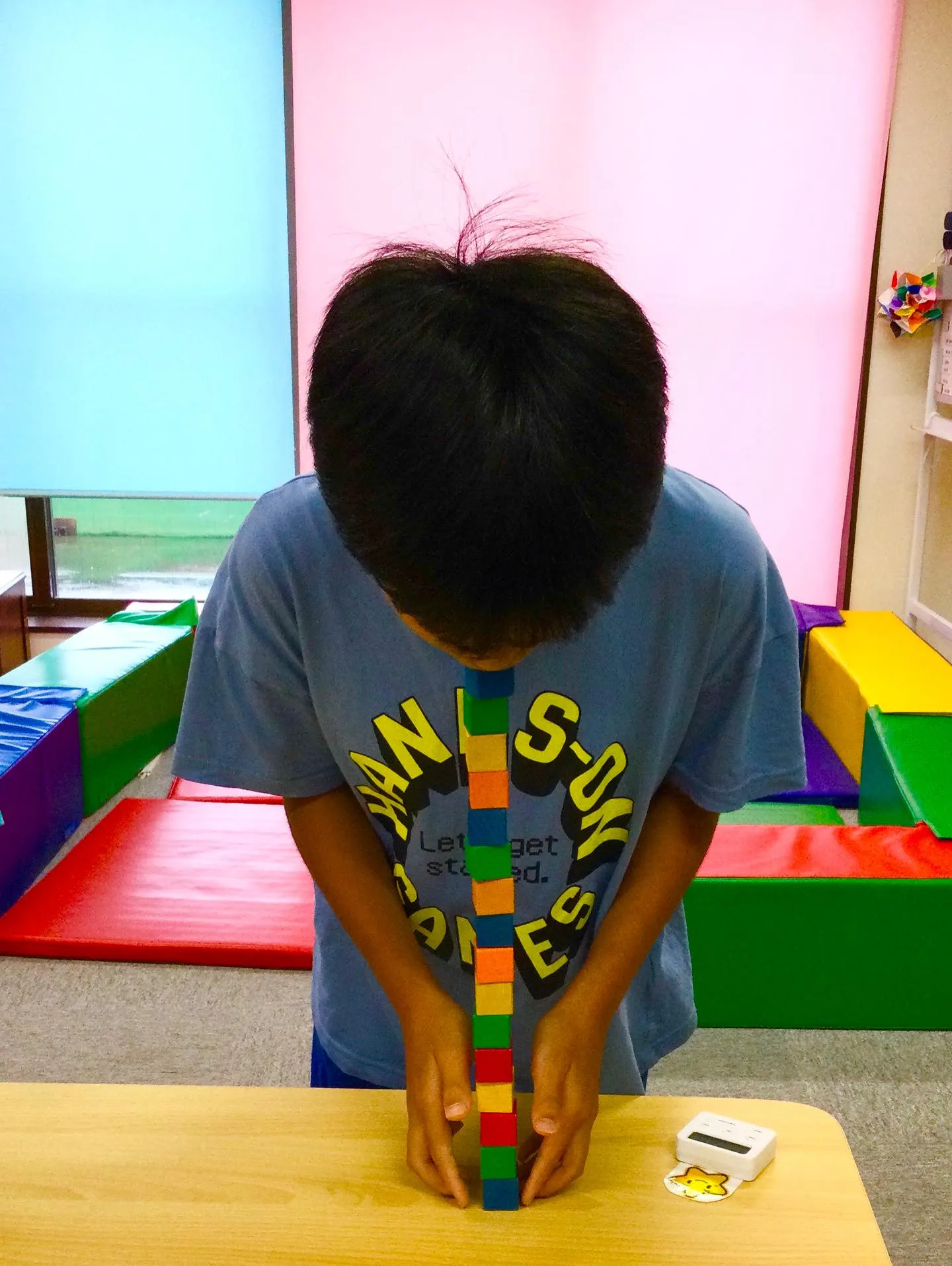 積み木チャレンジ♪