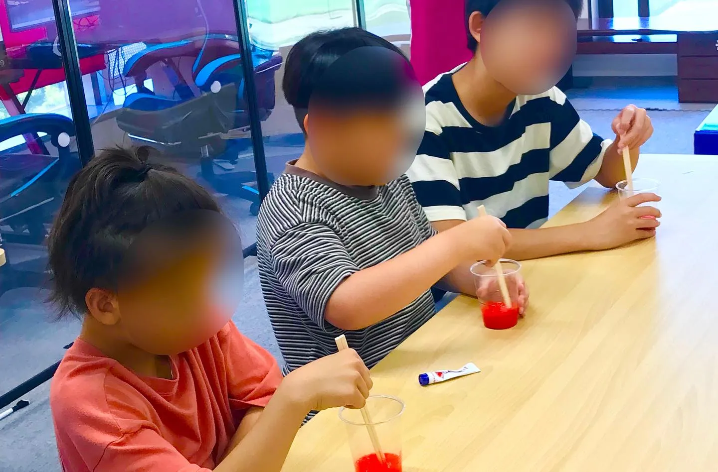 スライム遊び🎨