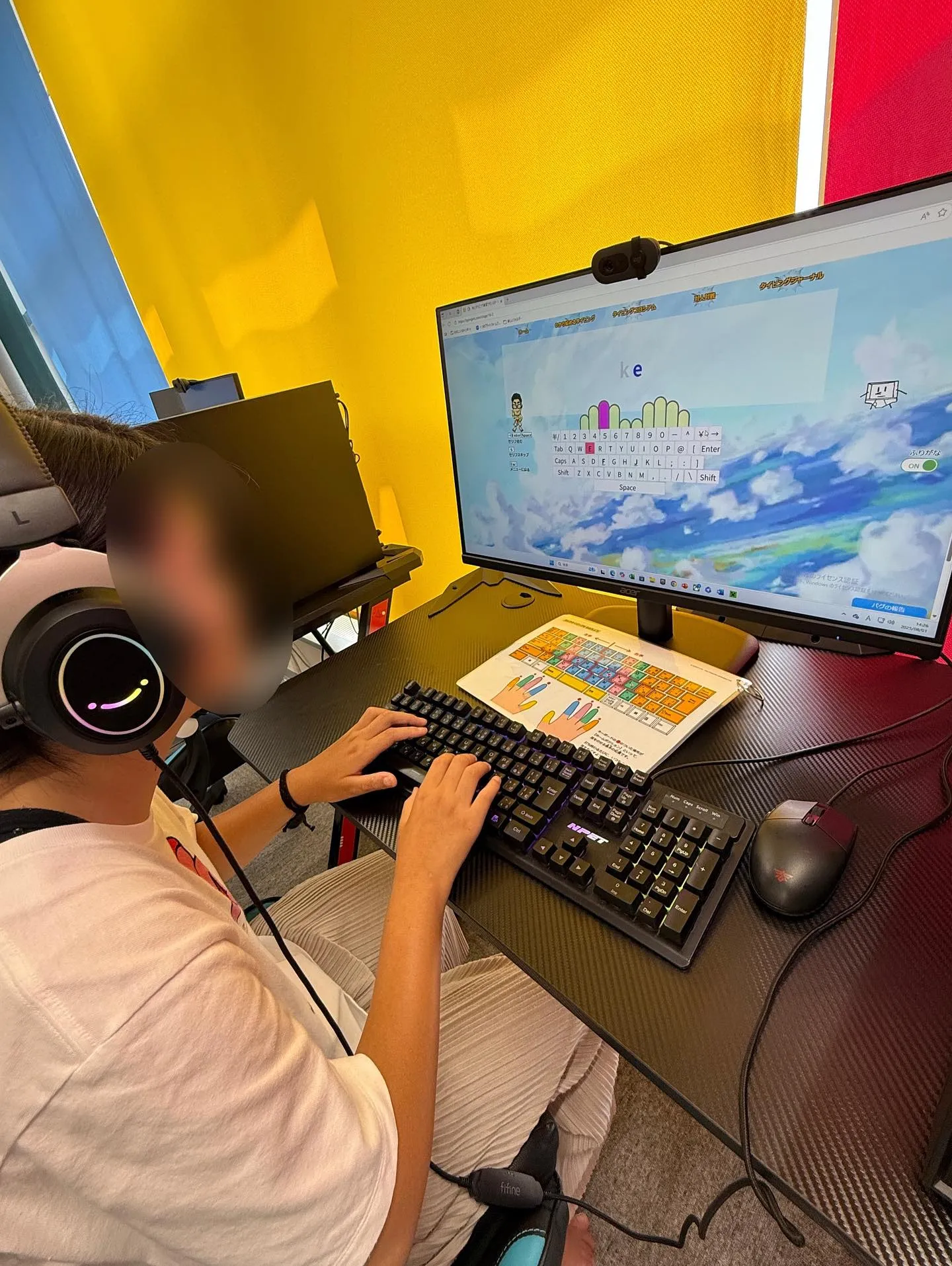 タイピング🖥🙌