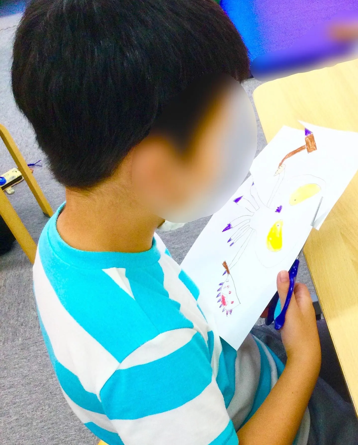 ぬりえタイム✏️🌈