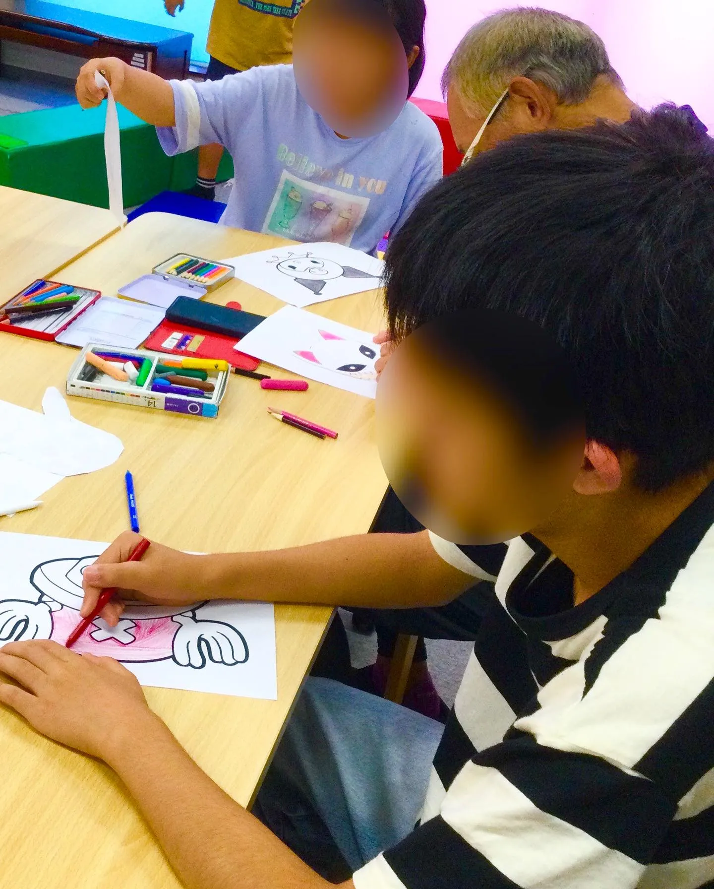 ぬりえタイム✏️🌈