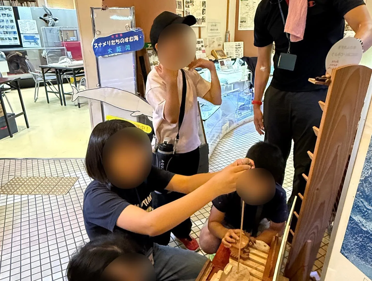 貝塚市立自然遊学館へ🚗🐠