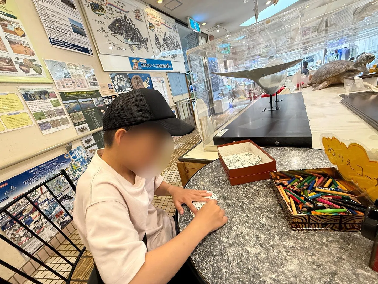 貝塚市立自然遊学館へ🚗🐠