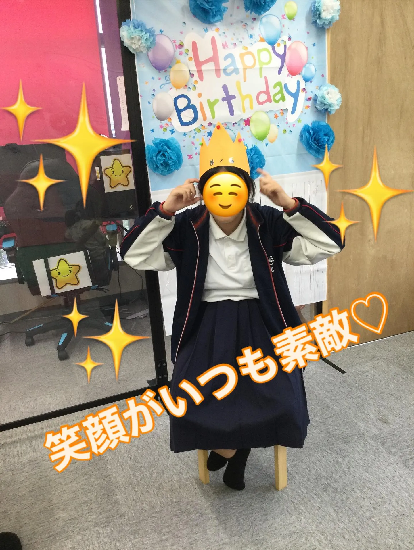 児童発達支援＆お誕生日会👑