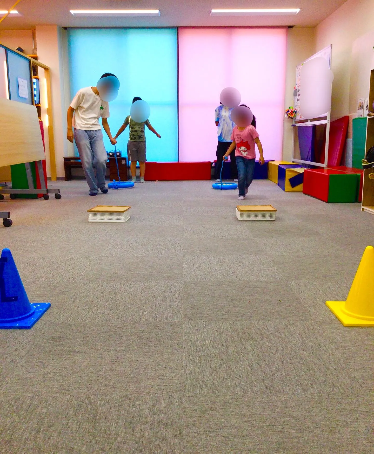 輪っかリレー🏃💨