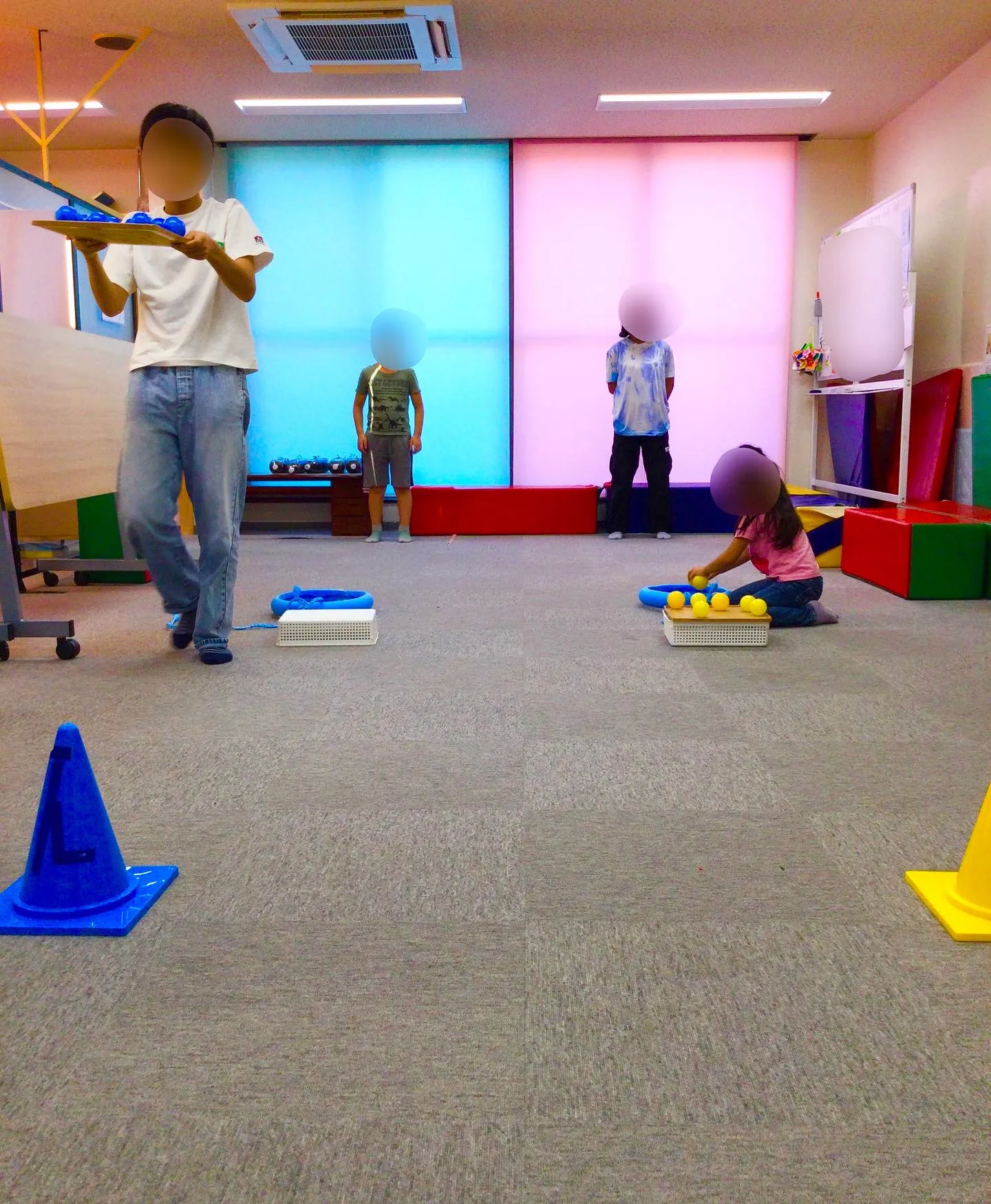 輪っかリレー🏃💨