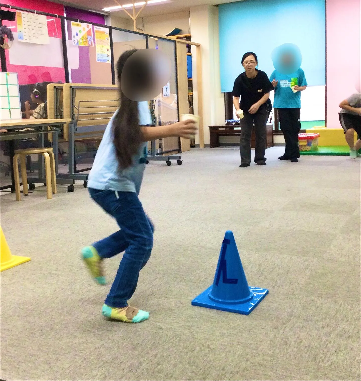 紙コップリレー🏃