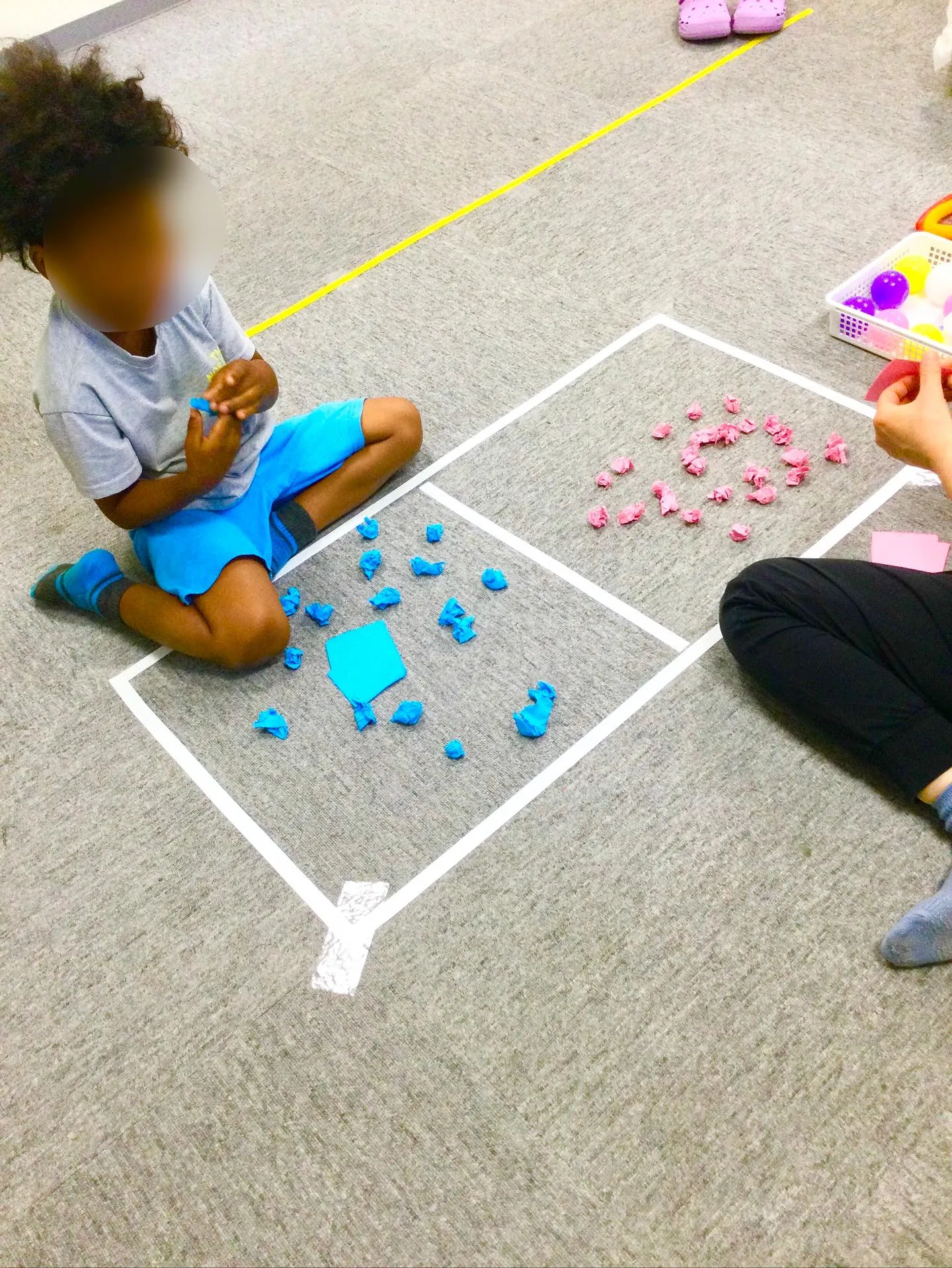 色分けボールゲーム⚾️