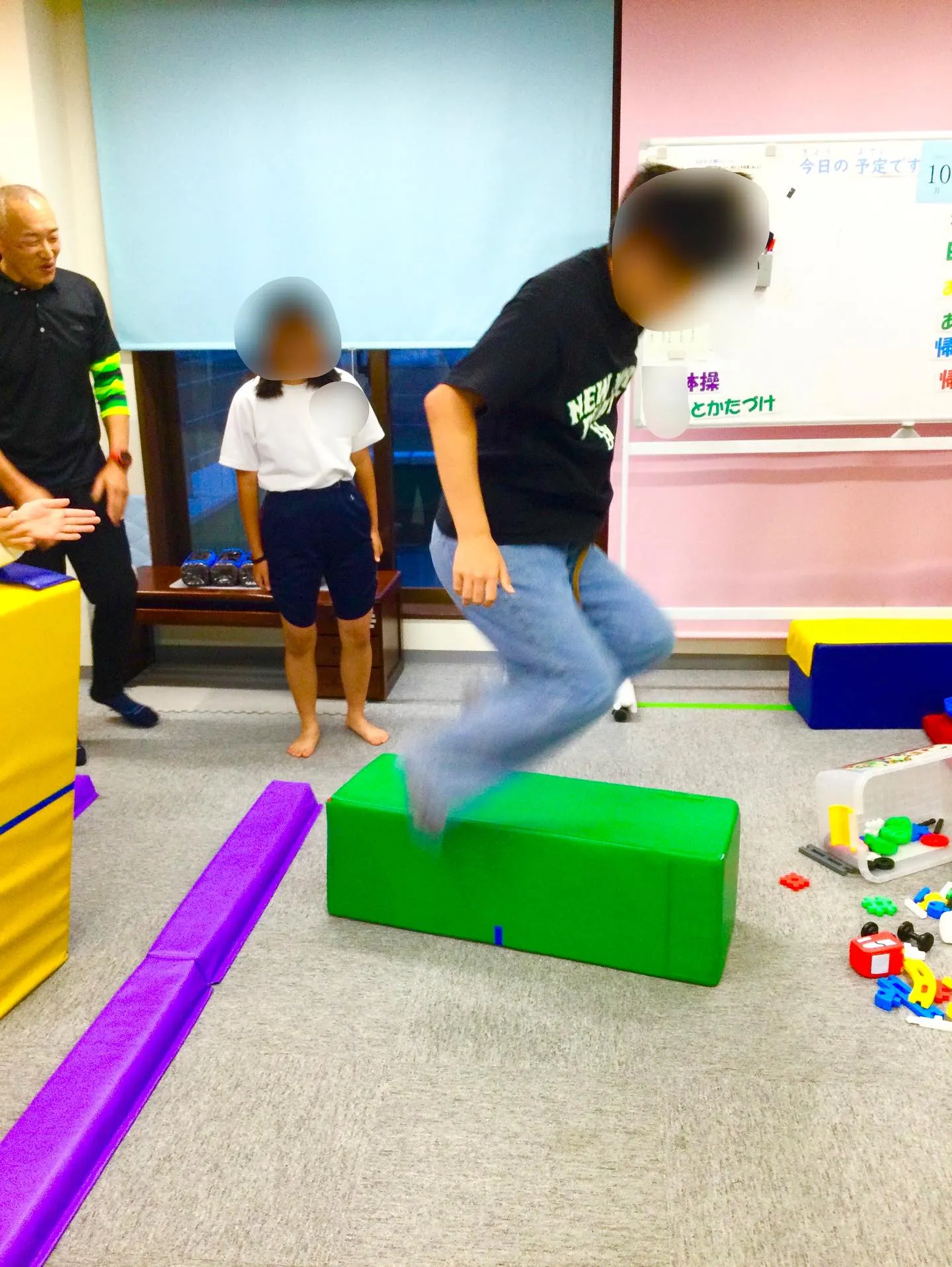 身体を使って♫