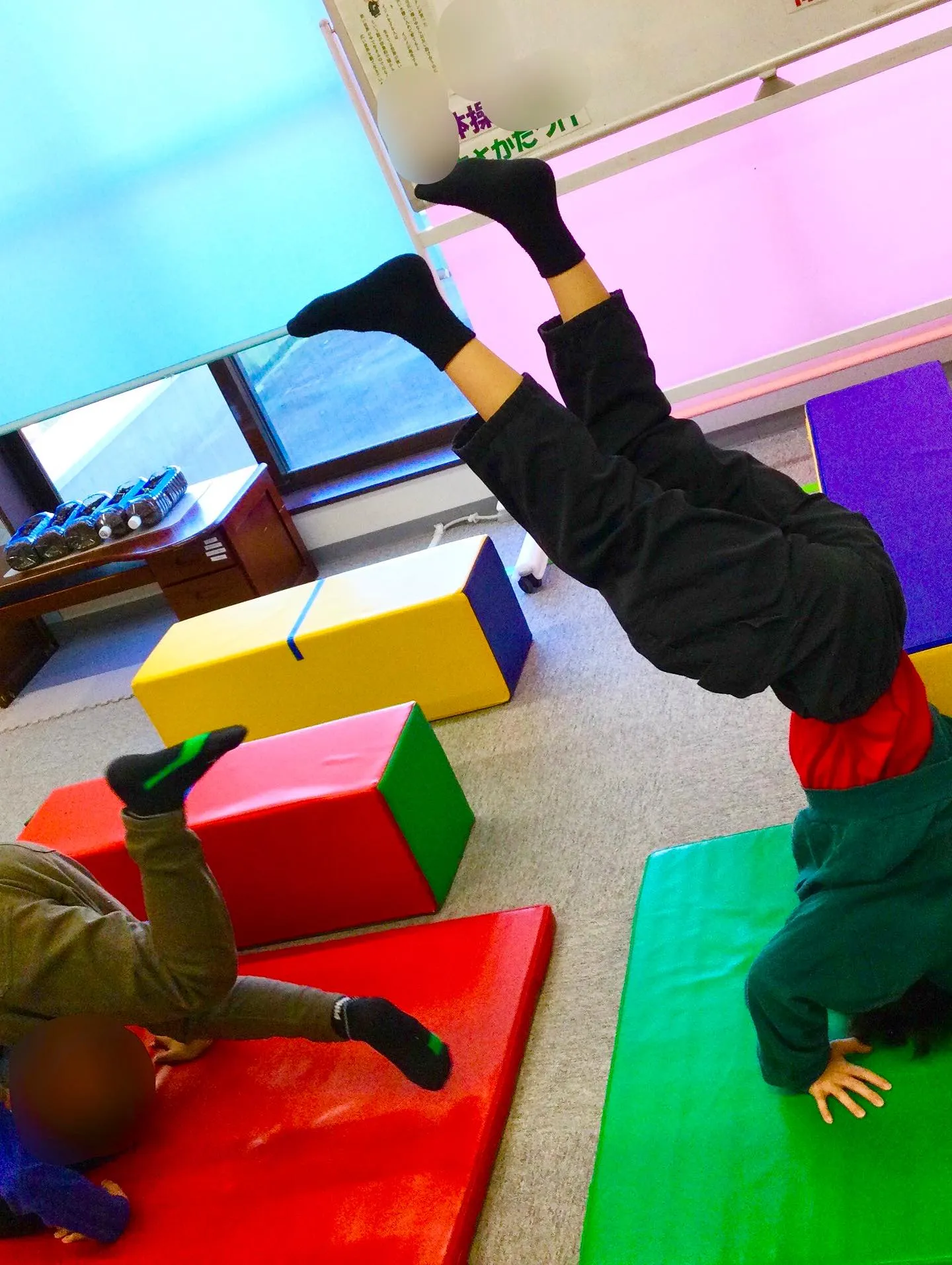 身体を使って♫