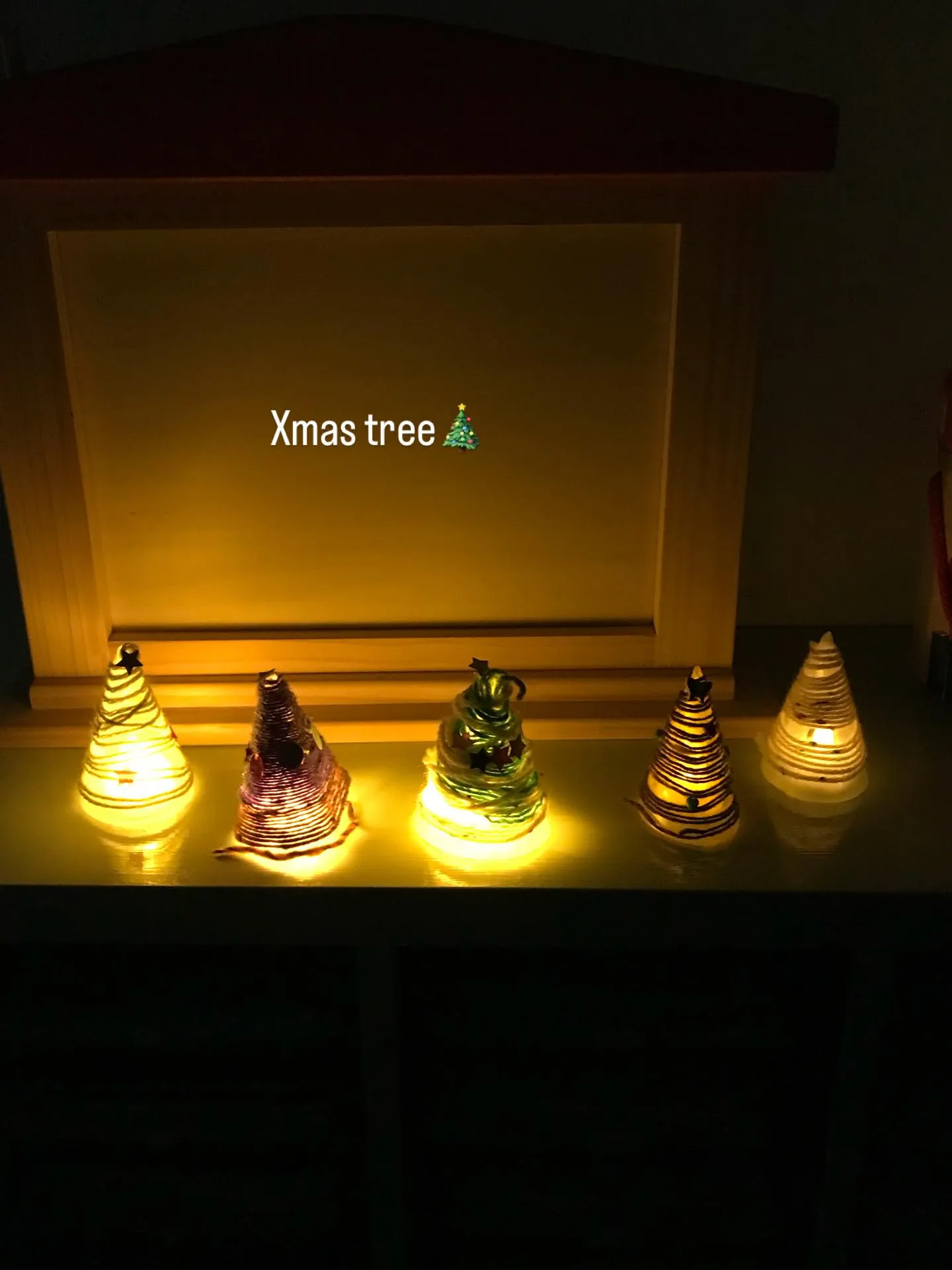 クリスマスツリー製作／幼児クラス🎄