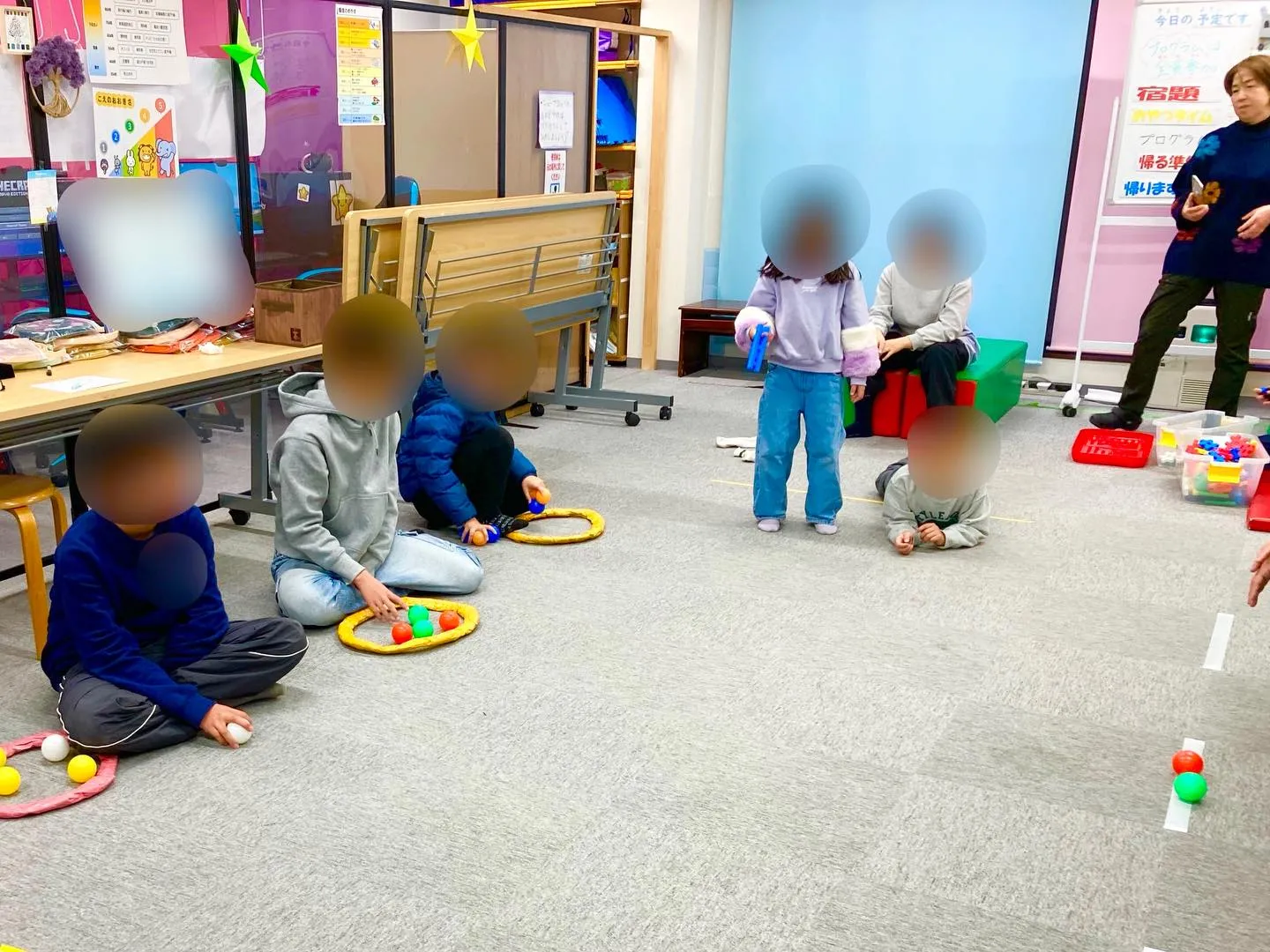 ボールころがし🏐♩