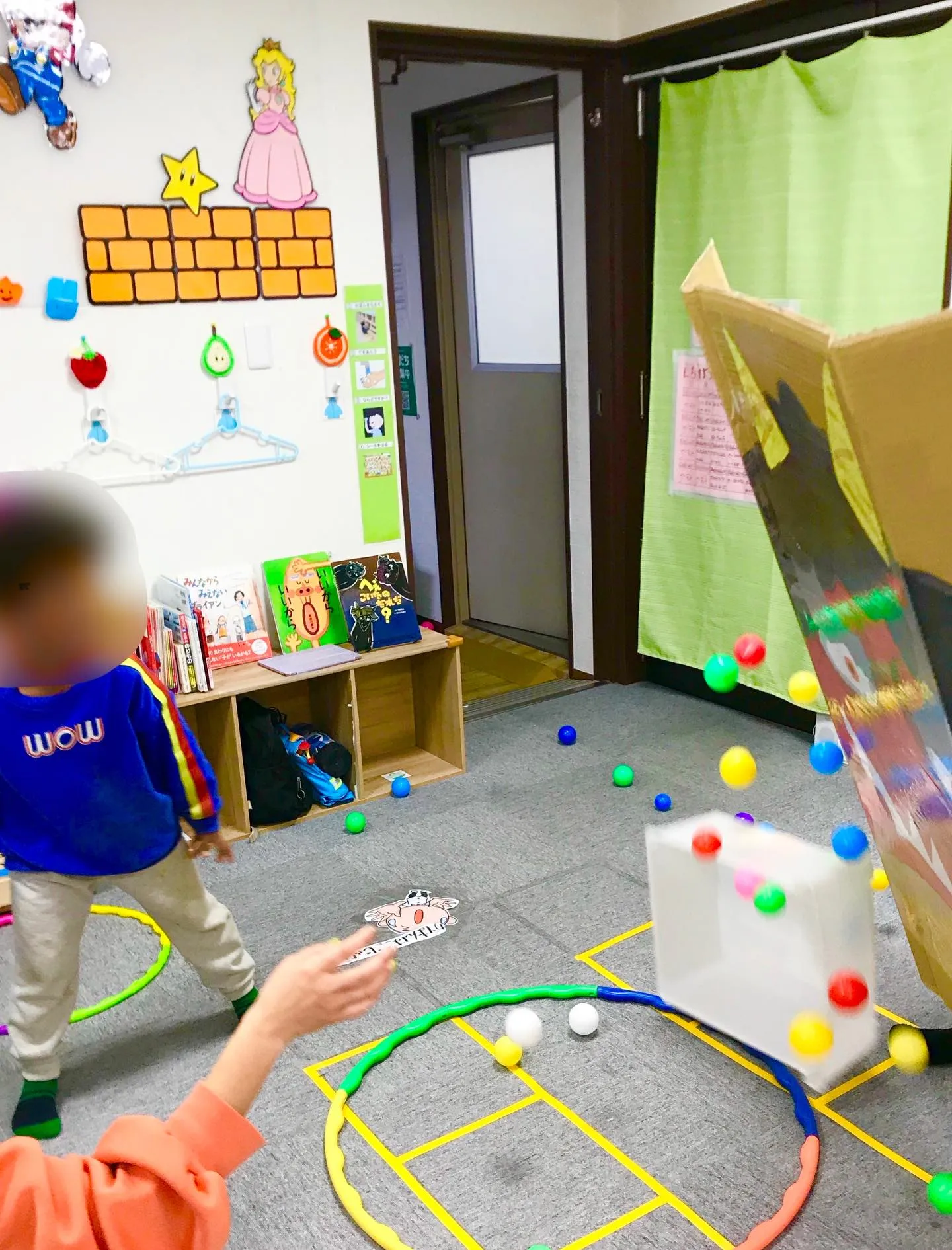 幼児クラス豆まき👹🤗