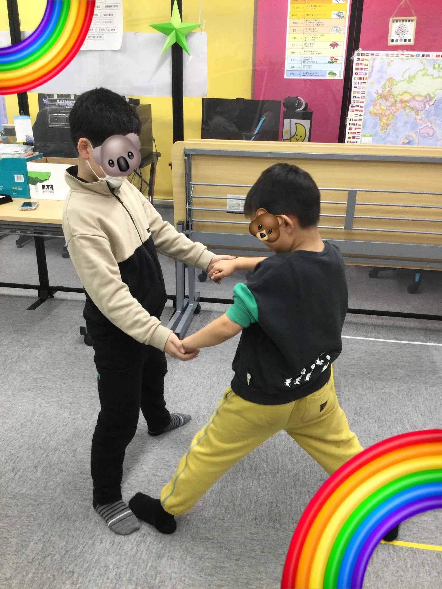 houday.go🤸‍♂️二人組体操🤸‍♀️