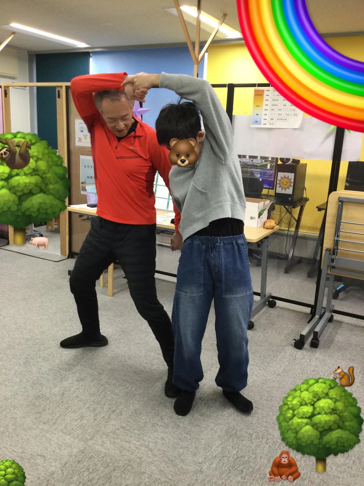 houday.go🤸‍♂️二人組体操🤸‍♀️