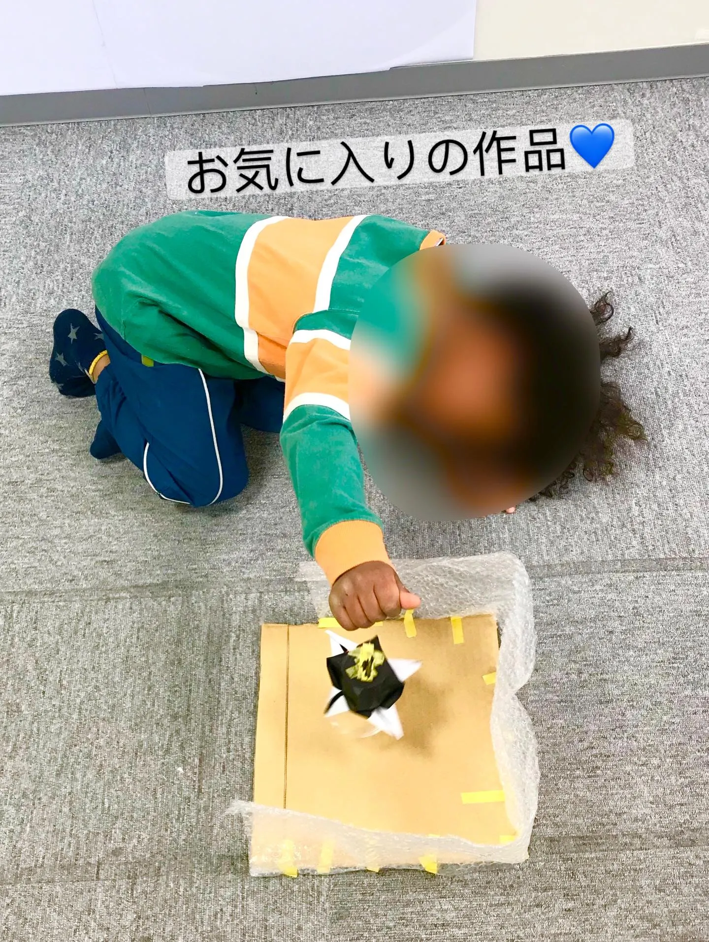 ＼幼児クラスの製作🐠／