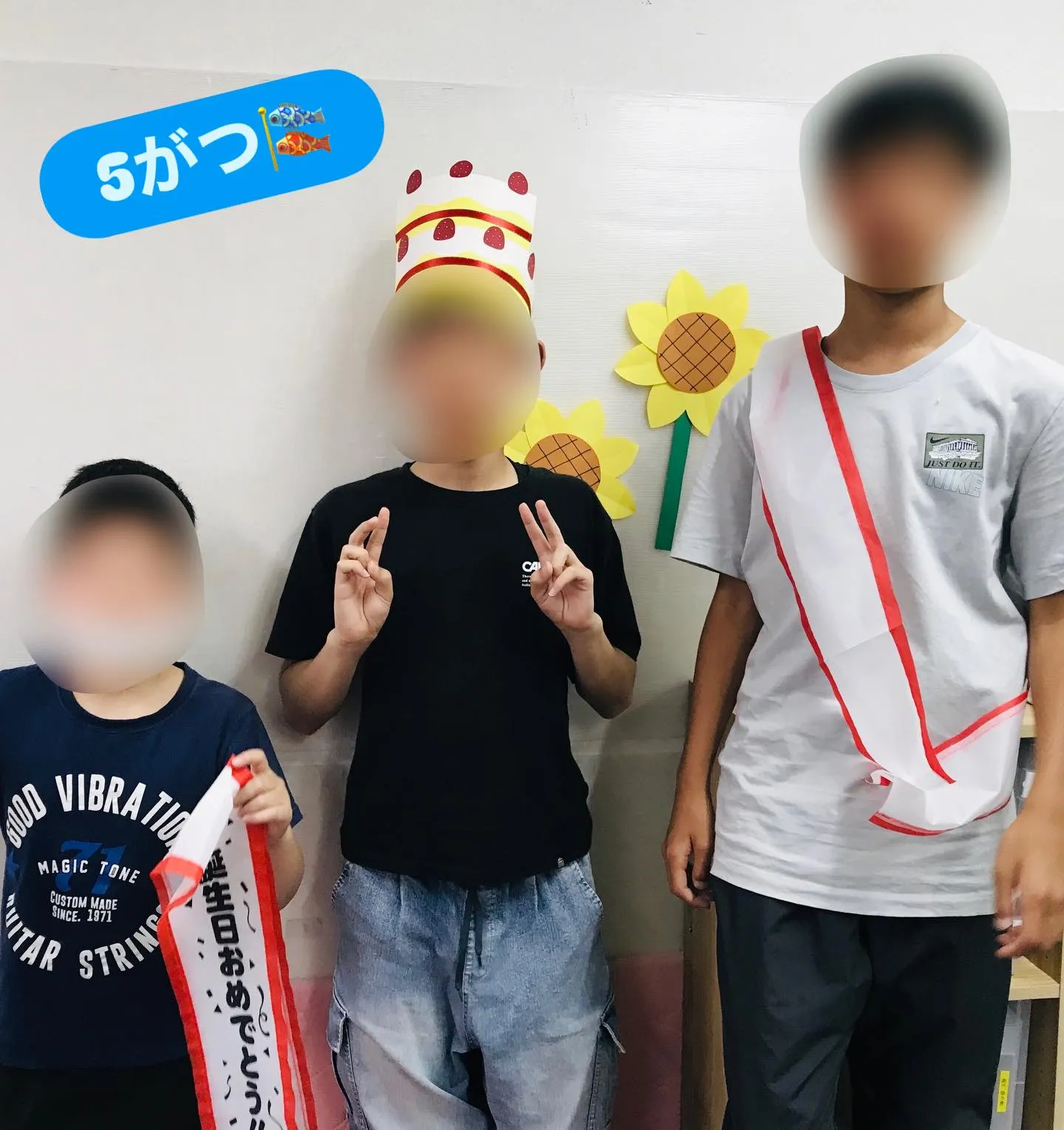 お誕生会の様子🎂✨