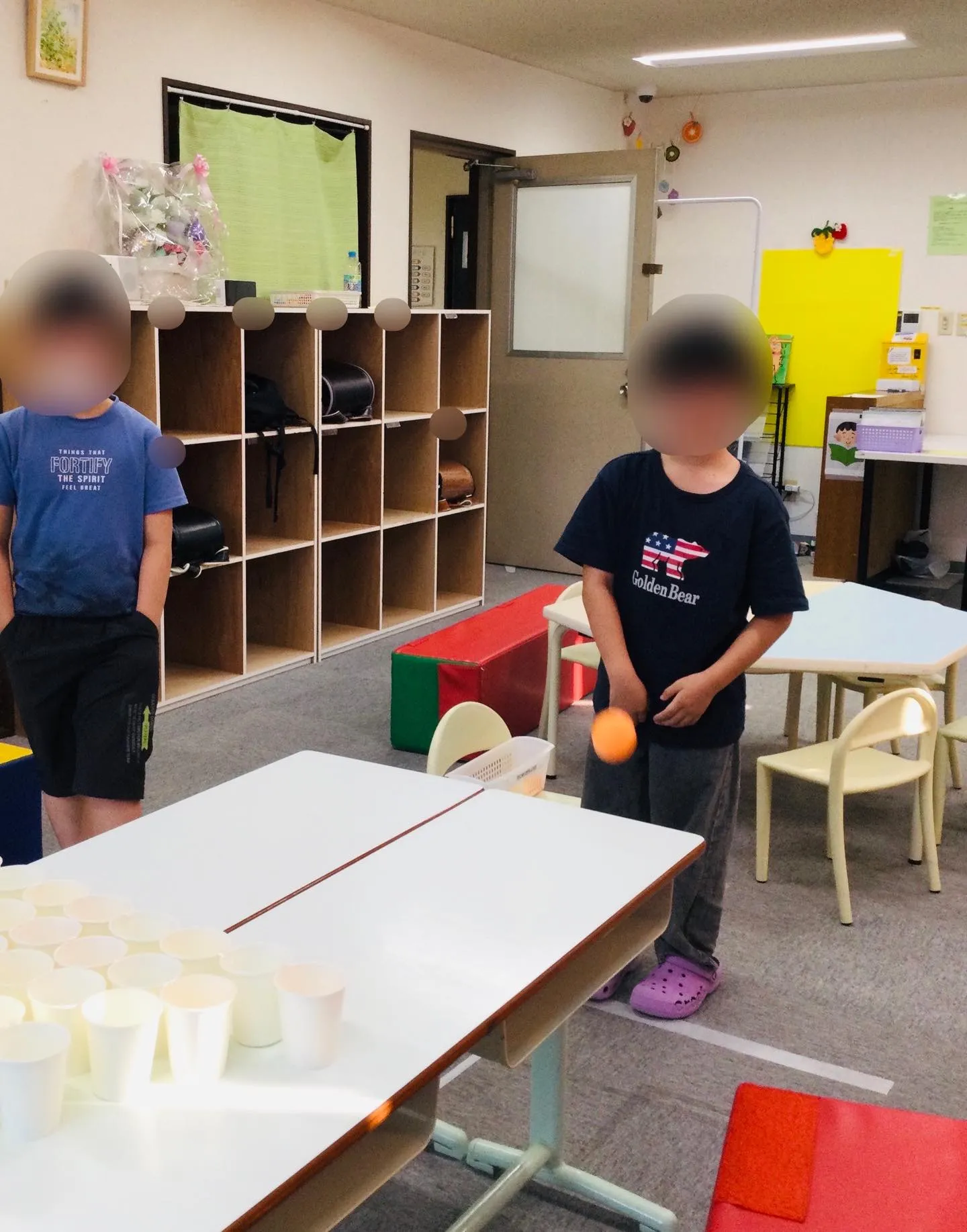 🏓ピンポンキャッチに挑戦✨