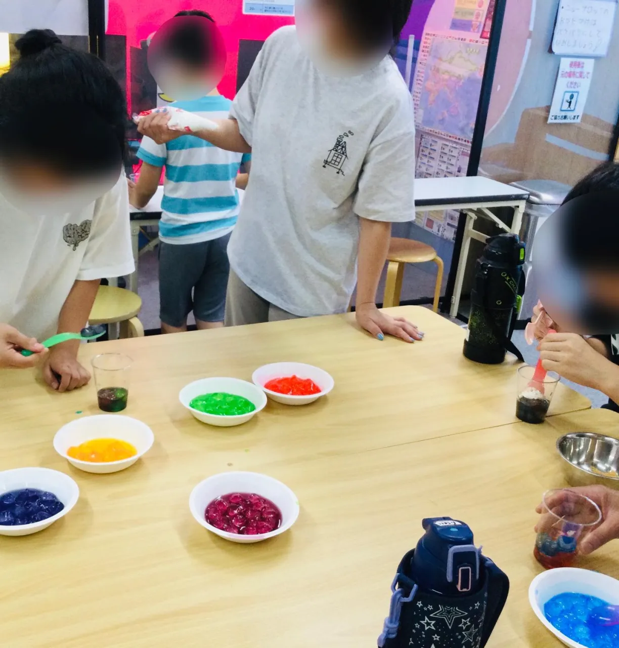 🌈夏休みイベント「レインボーわらび餅」＆お誕生日会🎂