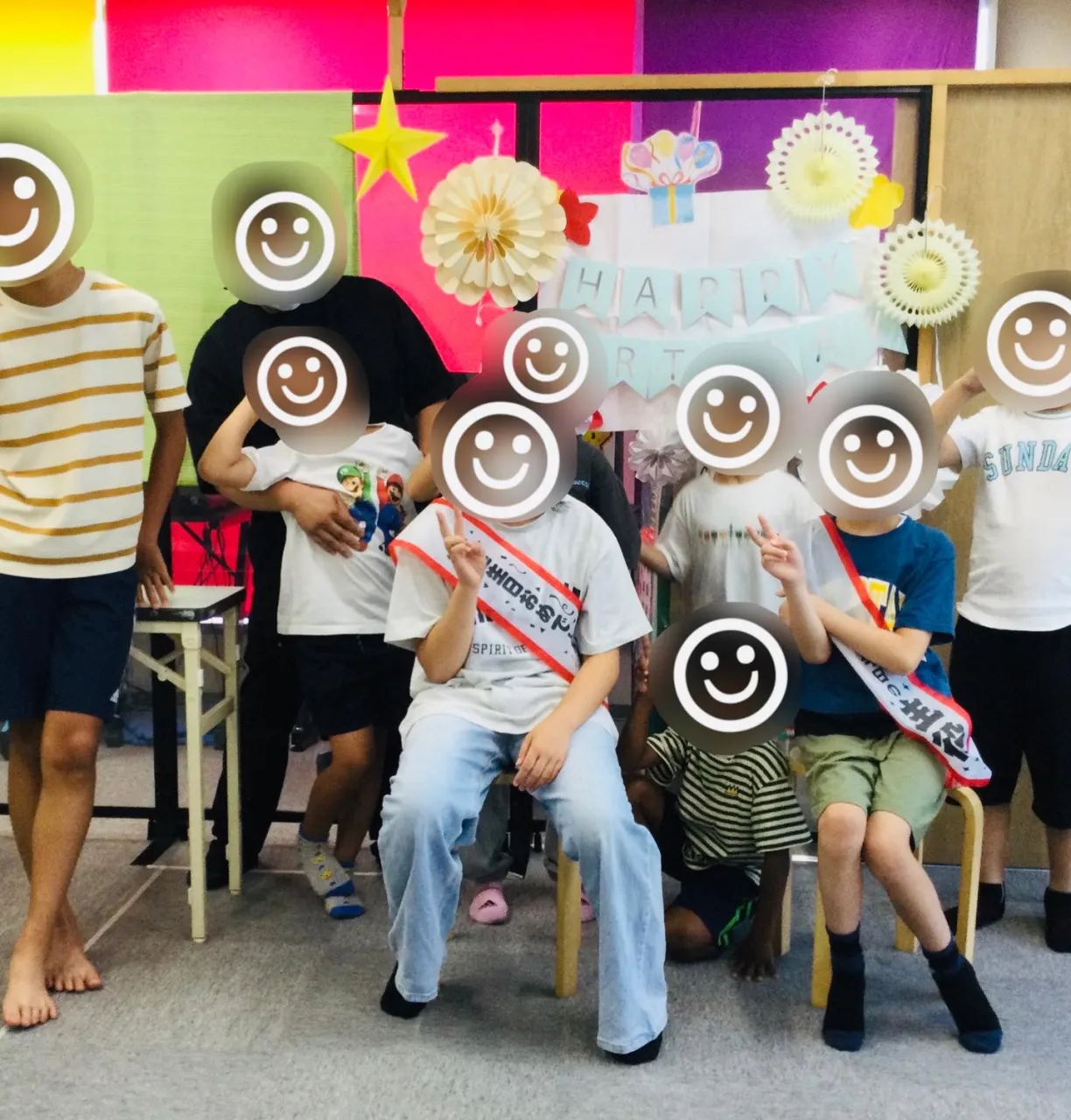 🌈夏休みイベント「レインボーわらび餅」＆お誕生日会🎂